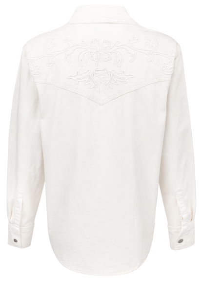 Raisonnel Ivory Denim Shirt