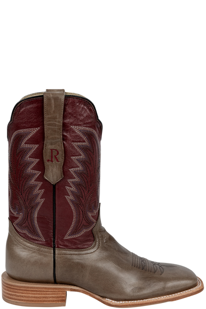 R. Watson Old Fashioned Cowboy Boots - Charcoal