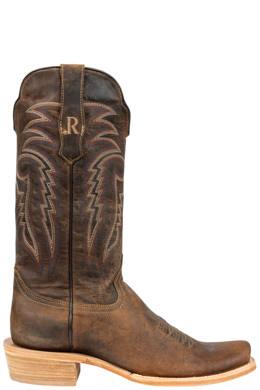 R. Watson Goat Cowboy Boots - Tan