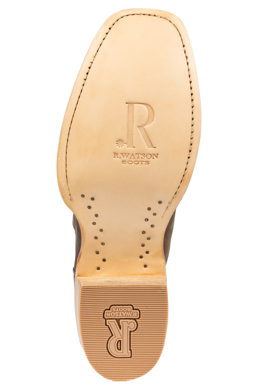 R. Watson Goat Cowboy Boots - Tan