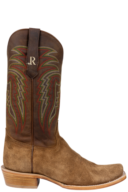 R. Watson Cowhide Cowboy Boots - Arizona Tan