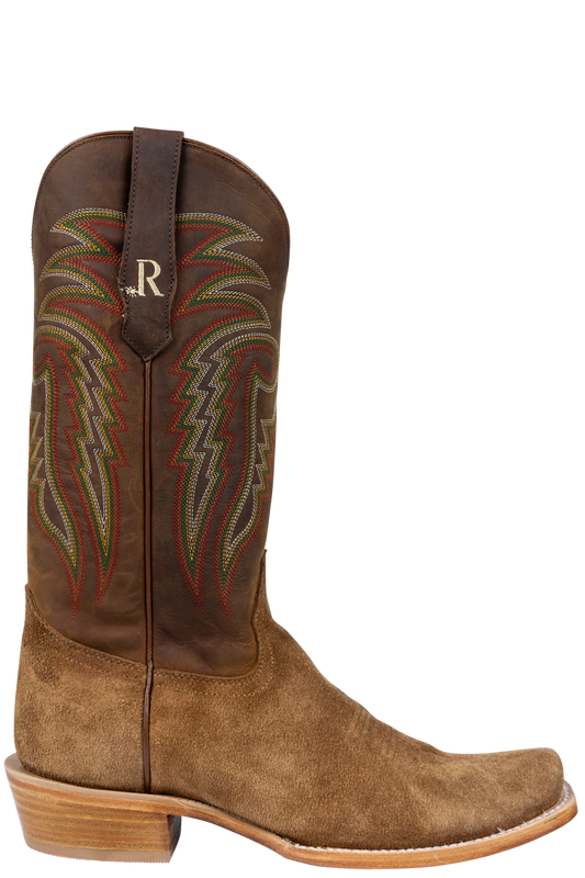 R. Watson Cowhide Cowboy Boots - Arizona Tan