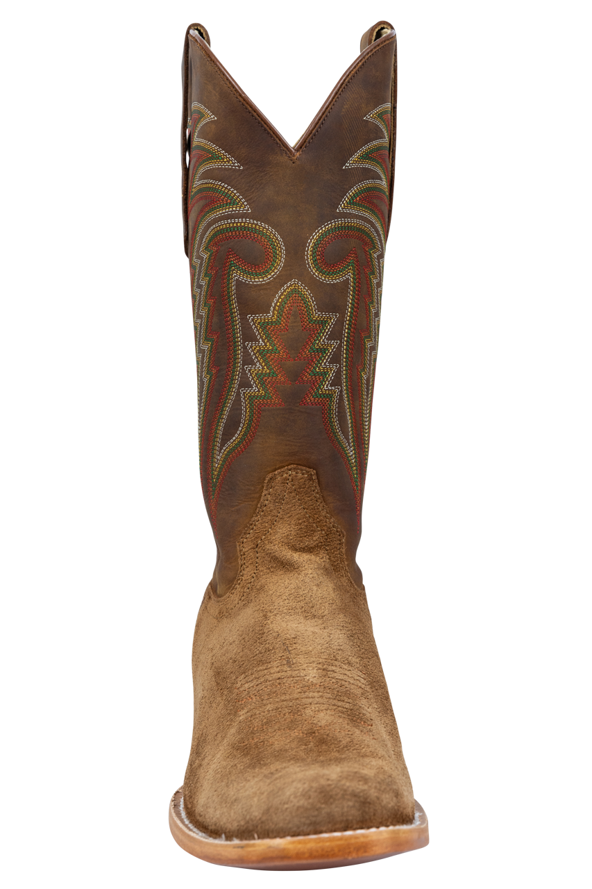 R. Watson Cowhide Cowboy Boots - Arizona Tan