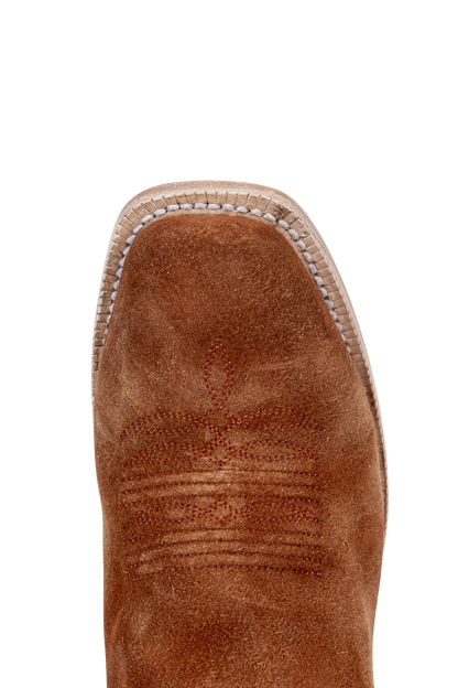 R. Watson Roughout Narrow Cowgirl Boots - Ginger