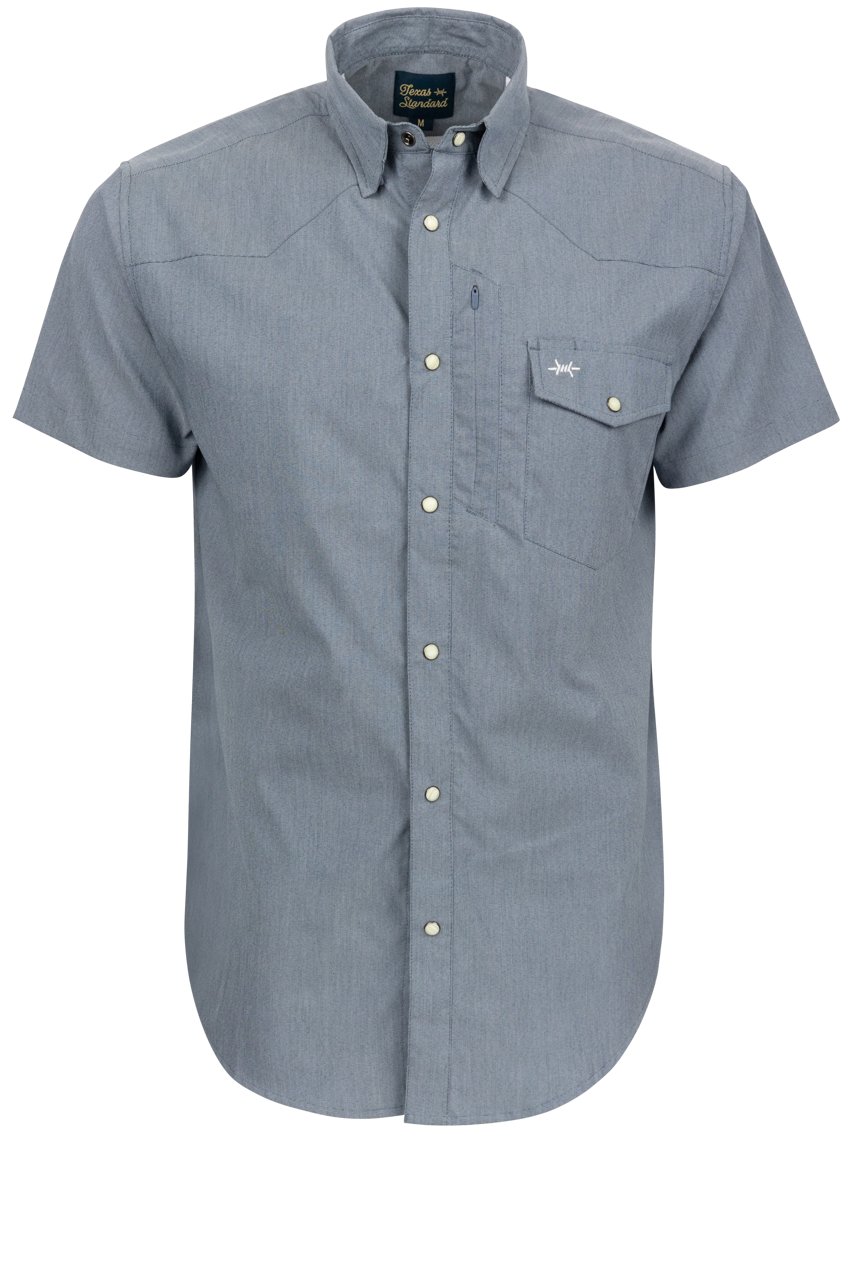 Texas Standard Tactical Outdoor Short Sleeve Western Shirt Texas Standard Tactical Outdoor Short Sleeve Western Shirt