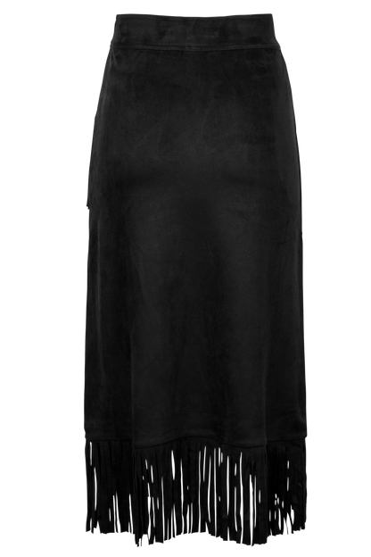 W.A.Y. Western Fringe Wrap Skirt Pinto Ranch