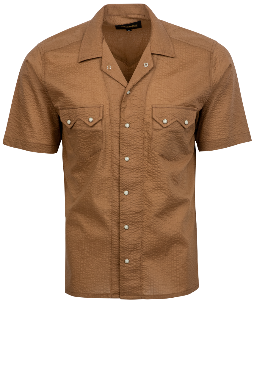 Richter Goods Salado Woven Snap Front Shirt