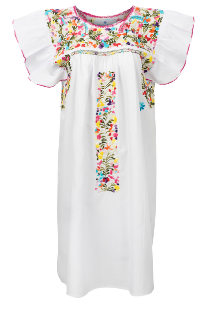 Margarita Mercantile White Western Sara Dress | Pinto Ranch Margarita Mercantile White Western Sara Dress | Pinto Ranch