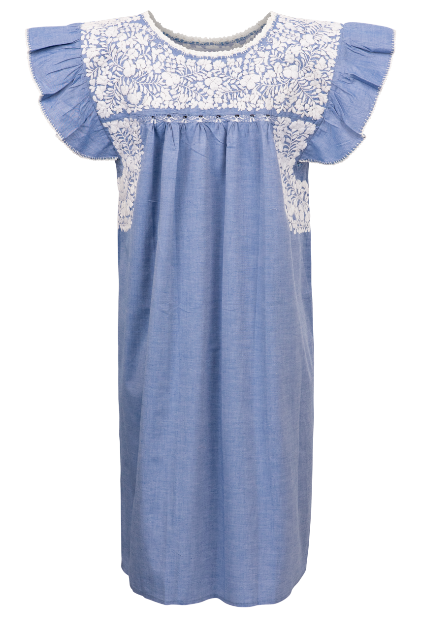 Margarita Mercantile Sara Dress - Denim