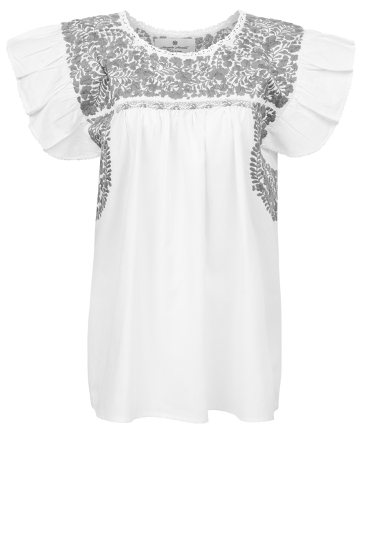 Margarita Mercantile Sara Top - White