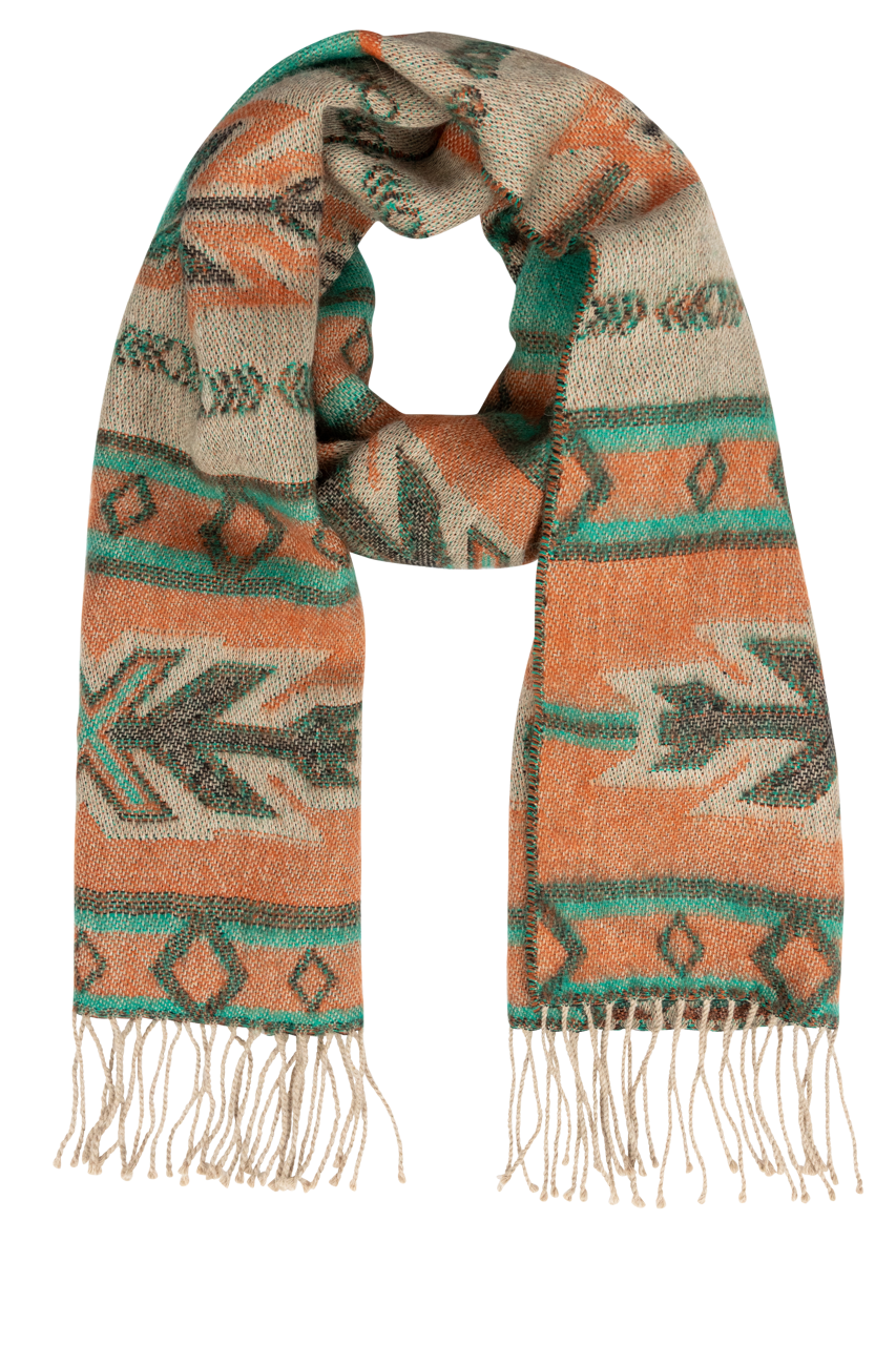 Time of the West Multi-Colored Scarf