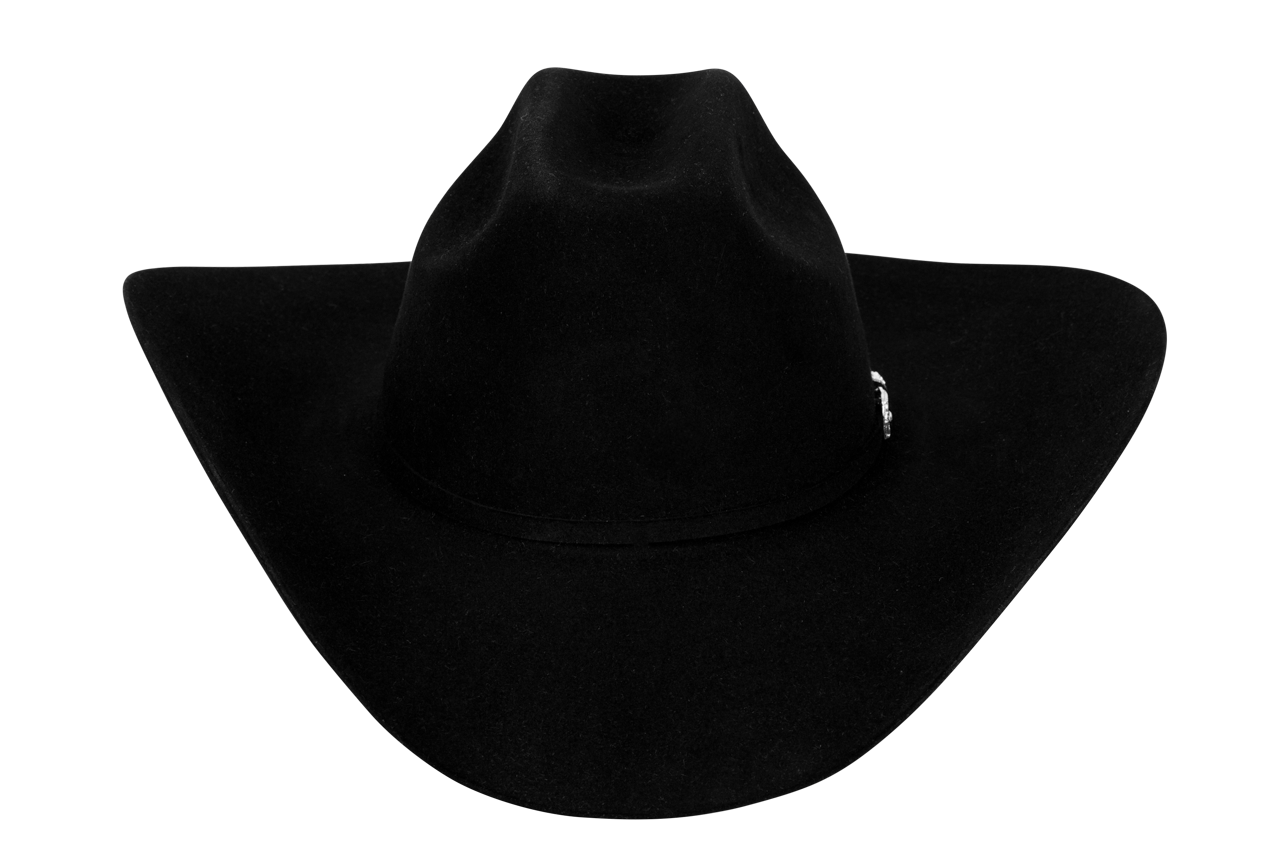 Stetson 5X Lariat Felt Cowboy Hat - Black