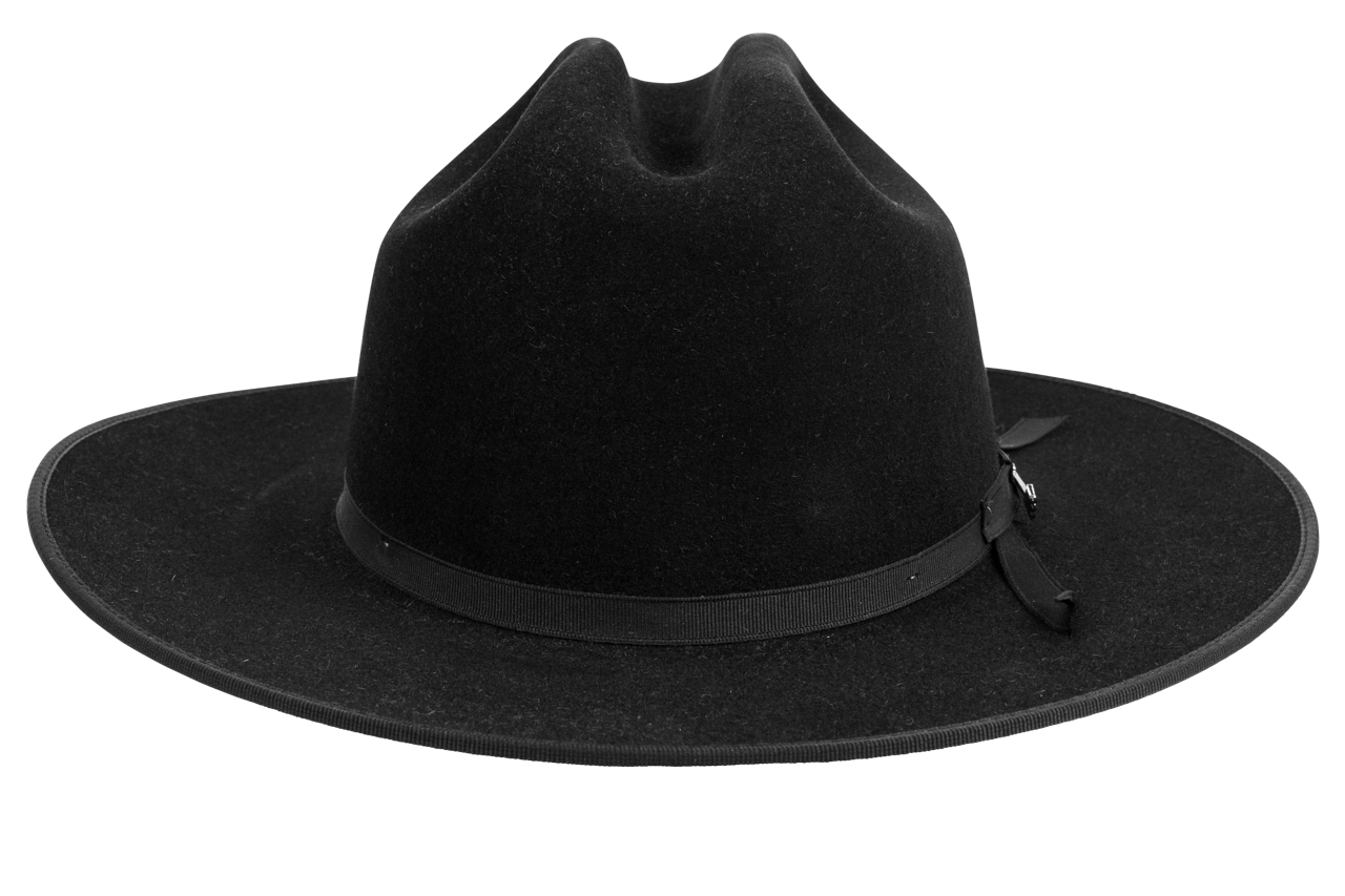 Stetson 6X Open Road Black Felt Cowboy Hat | Pinto Ranch