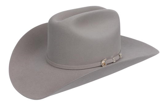Stetson 10X Shasta Felt Cowboy Hat - Gray