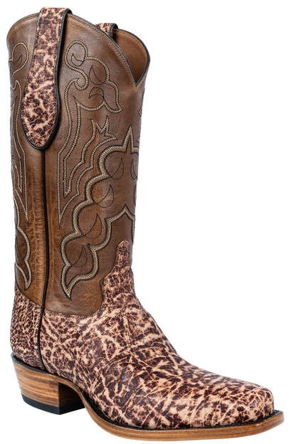 Tony Lama Vintage Elephant Cowboy Boots - Brown