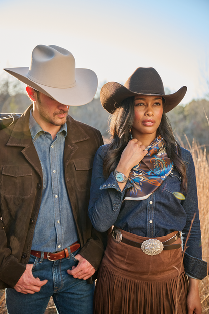 Stetson Women's Southwestern Concho Belt