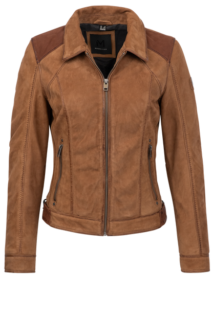 Mauritius Sunny Vintage Lamb Leather Jacket