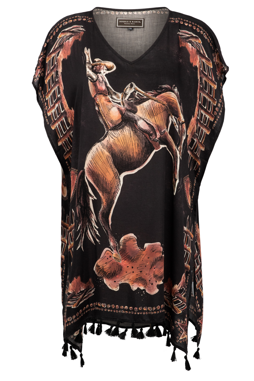 Double D Ranch Cowgirl Ups & Downs Poncho Top