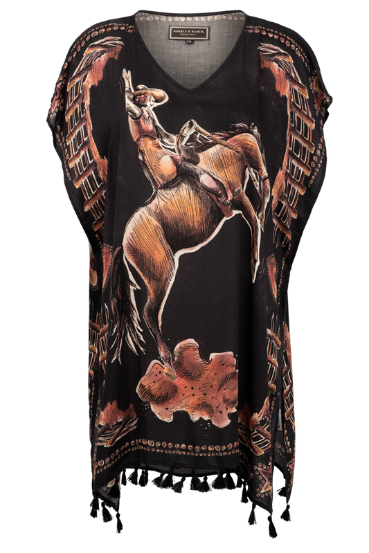 Double D Ranch Cowgirl Ups & Downs Poncho Top