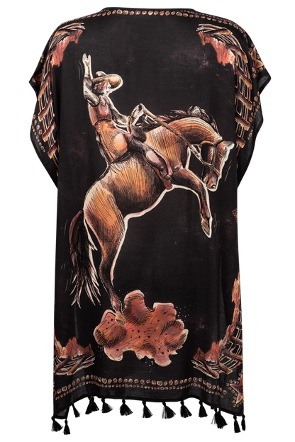 Double D Ranch Cowgirl Ups & Downs Poncho Top