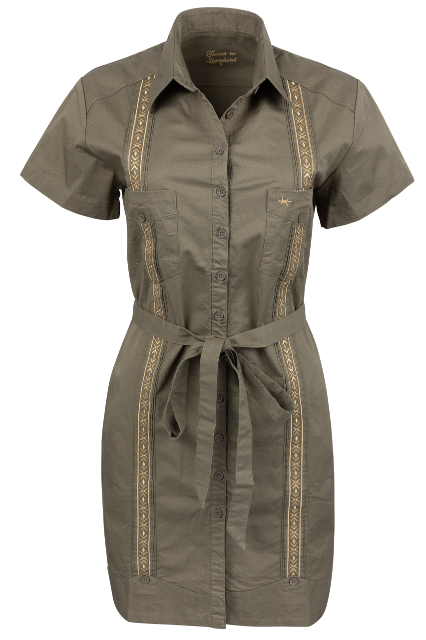 Texas Standard Tejas Guayabera Dress