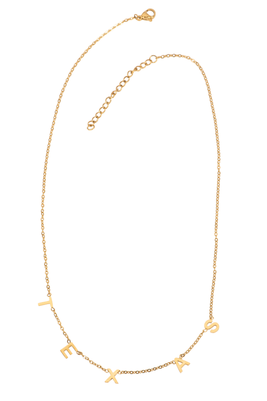 Christina Greene 18K Gold Texas Necklace