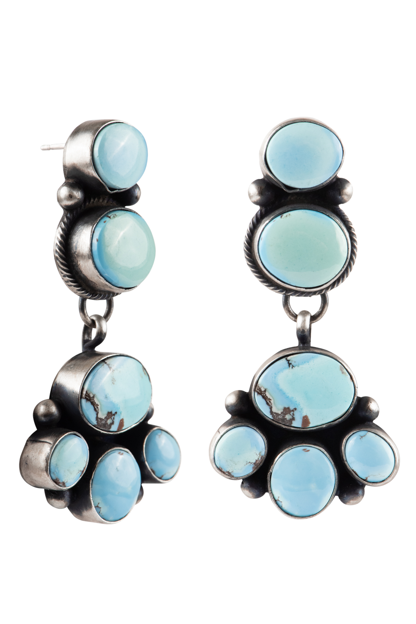 Golden Hills Turquoise Earrings