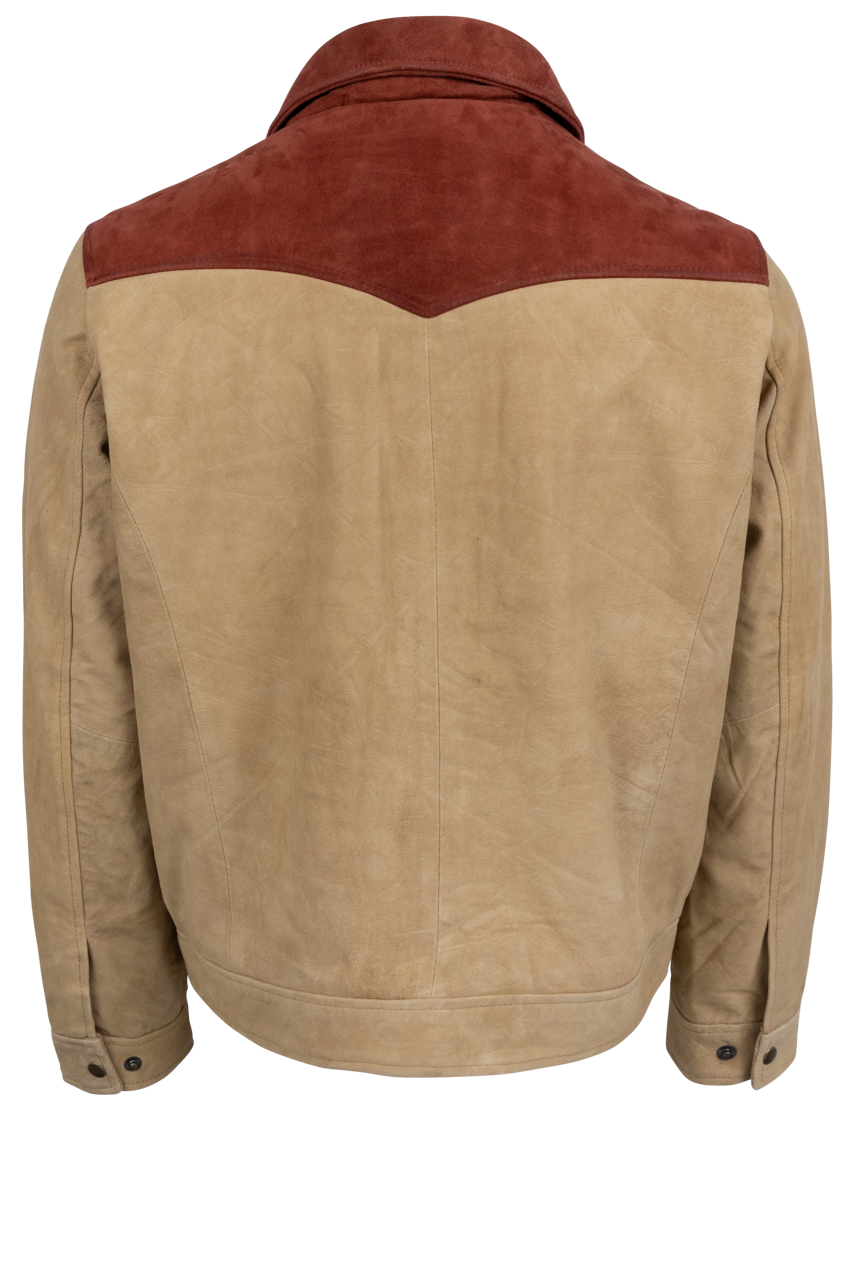 Maverick's Ranchers Two-Tone Suede Leather Jacket