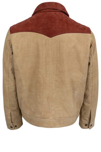 Maverick's Ranchers Two-Tone Suede Leather Jacket