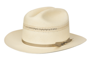Stetson Open Road Straw Hat - Light Tan