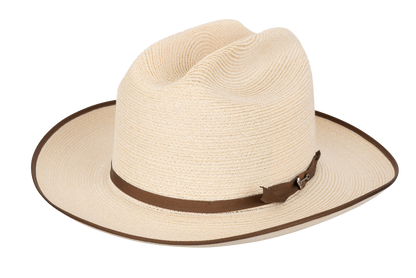 Stetson Open Road Hemp Straw Hat - Tan