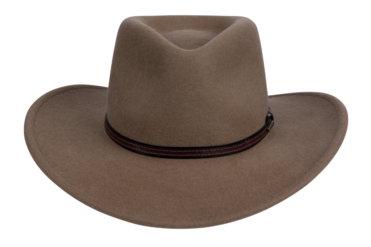 Stetson Crushable Bozeman Outdoor Hat - Mushroom