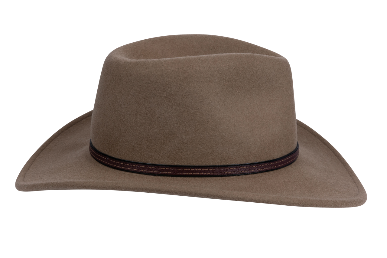 Stetson Crushable Bozeman Outdoor Hat - Mushroom