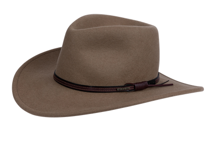 Stetson Crushable Bozeman Outdoor Hat - Mushroom