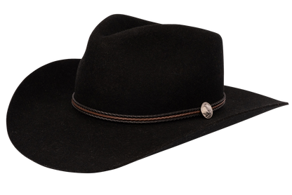 Stetson Woodrow Wool Hat - Black