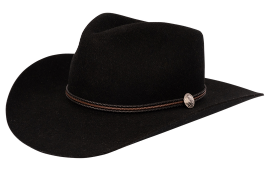 Stetson Woodrow Wool Hat - Black