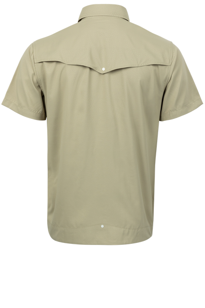 Texas Standard Libre Guayabera Shirt - Terracotta