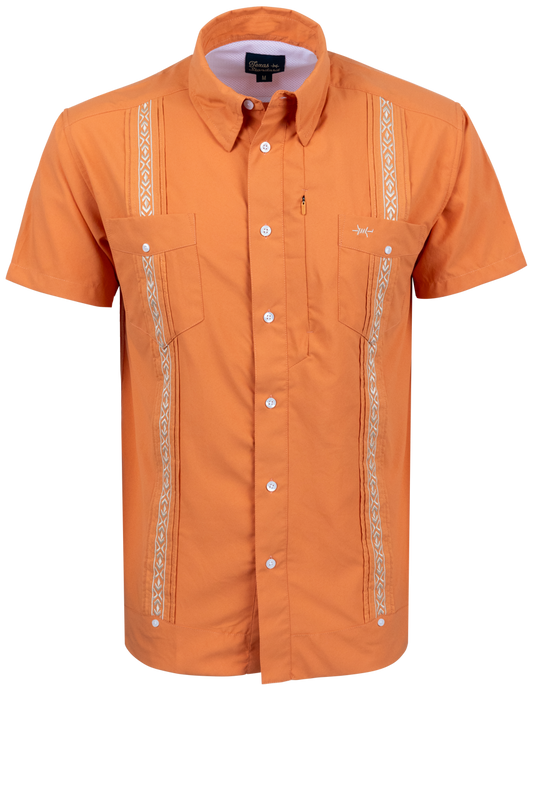Texas Standard Libre Guayabera Fishing Shirt - Bahia