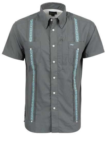 Texas Standard Libre Guayabera Fishing Shirt - Trucha