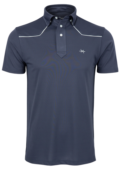 Texas Standard Lariat Polo Shirt - Dark Navy