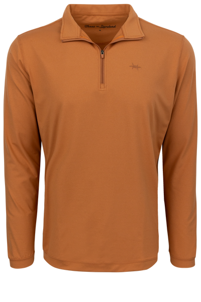 Texas Standard Performance Hybrid Quarter Zip Western Shirt