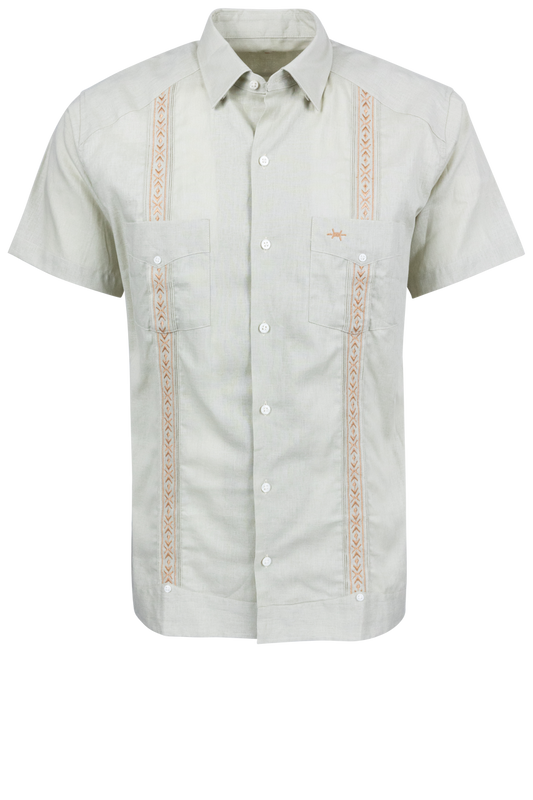 Texas Standard Tejas Guayabera Shirt - Cedro