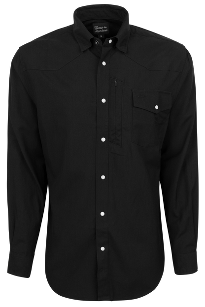 Texas Standard Tactical Outdoor Long Sleeve Shirt - Cannon Black