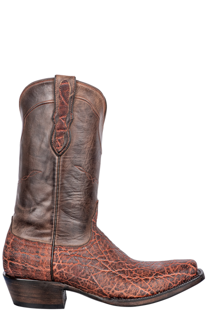 Black Jack Vintage Elephant Cowboy Boots - Chestnut