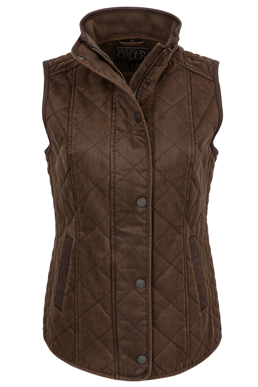 Madison Creek Women's Vista Quilted Twill Vest