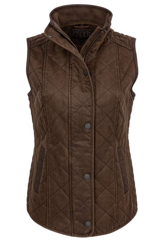 Madison Creek Women's Vista Quilted Twill Vest