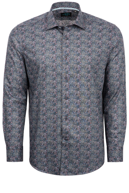 Pinto Ranch YY Collection Button-Front Sport Shirt - Multi