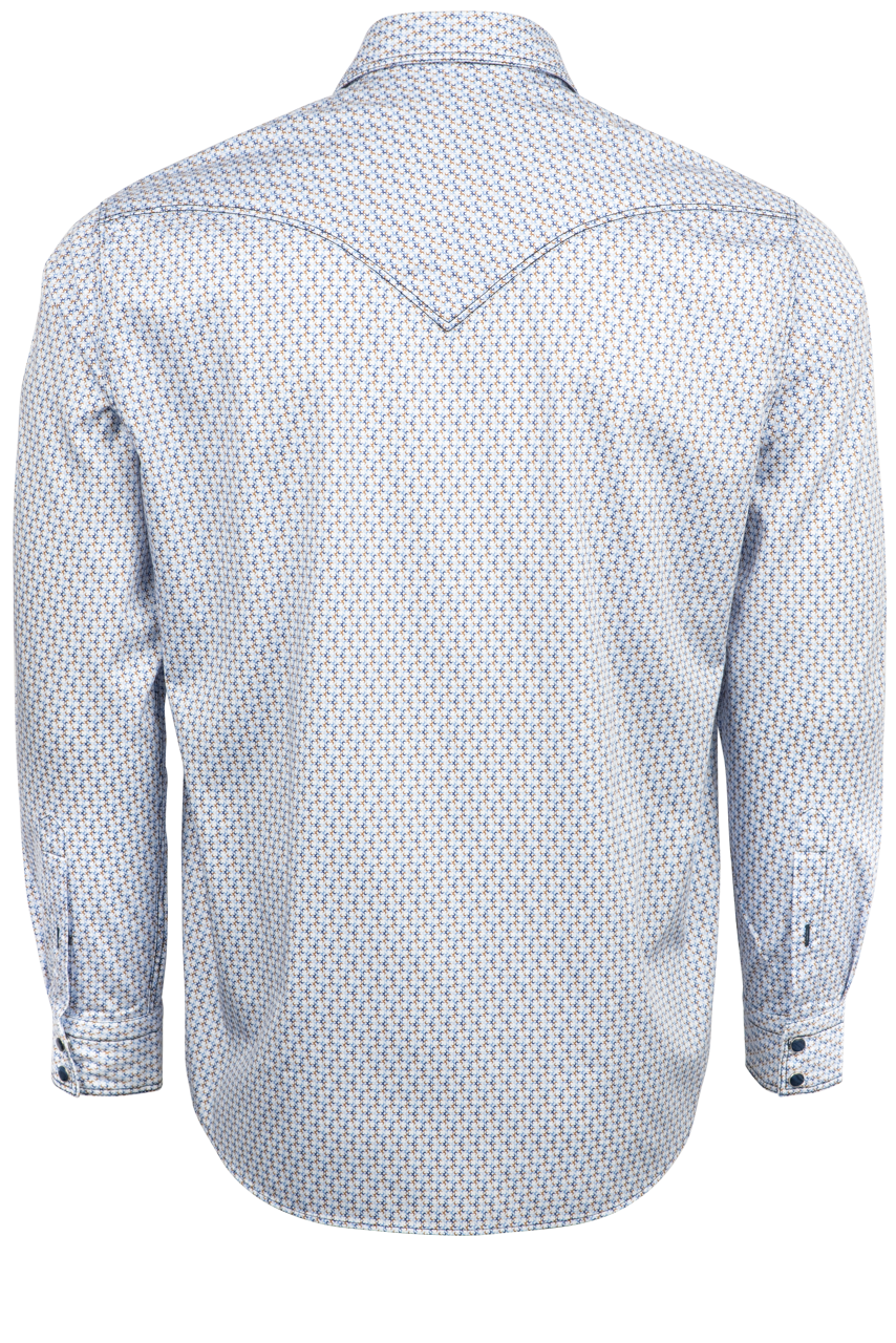 Pinto Ranch YY Collection Snap Front Sport Shirt - Lucky Clover