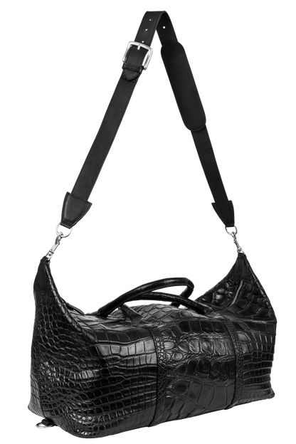 Maverick's Alligator Weekender Bag - Black