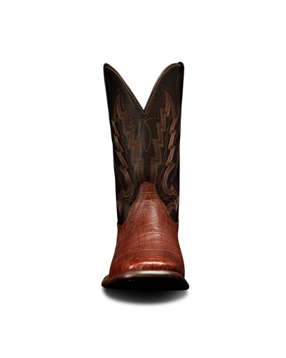 Tecovas William Cowboy Boots - Dark Pecan
